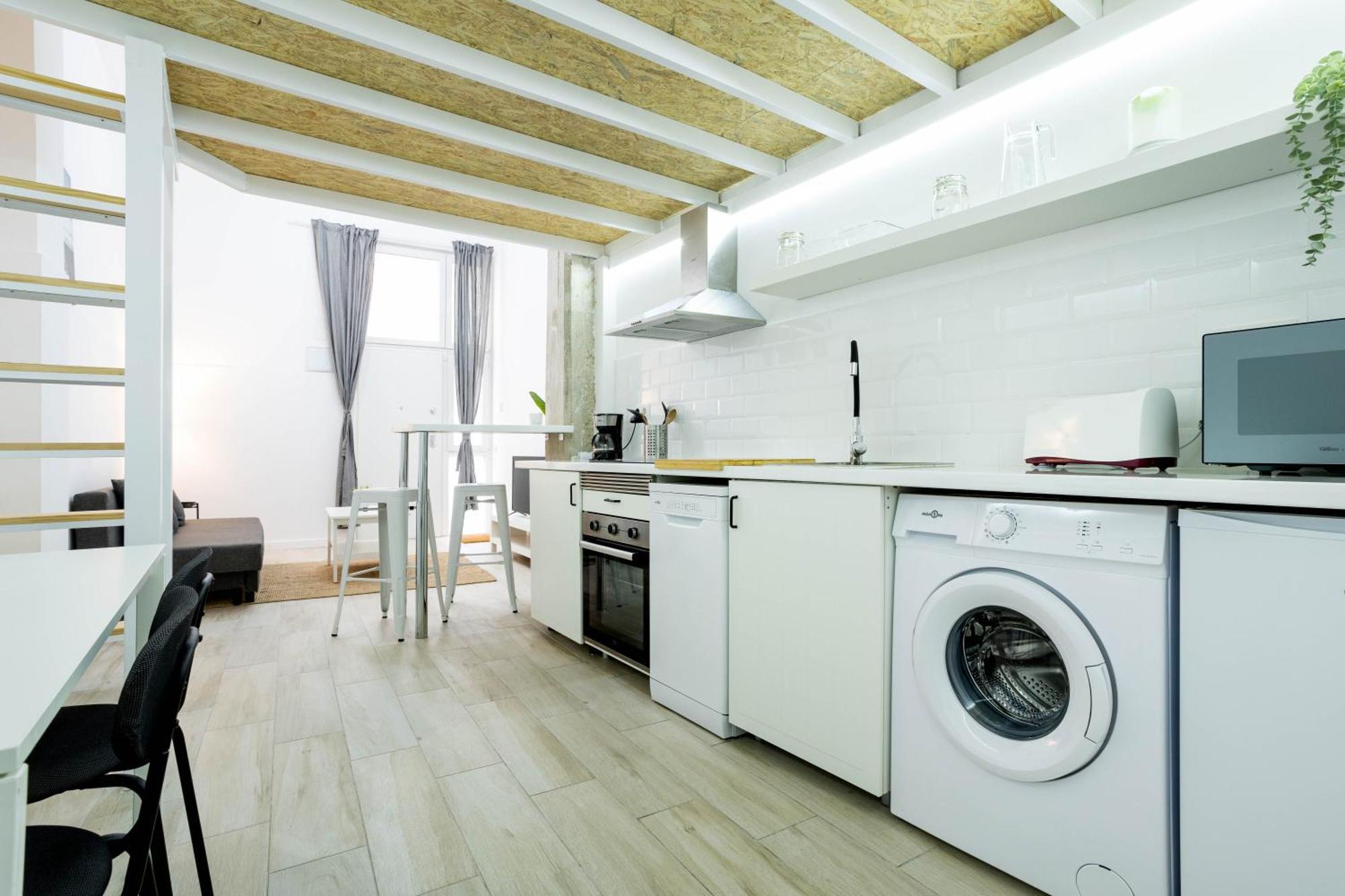 Apartamento Nuevo Loft Reformado M Vadillo 4Pax D Madrid Exterior foto