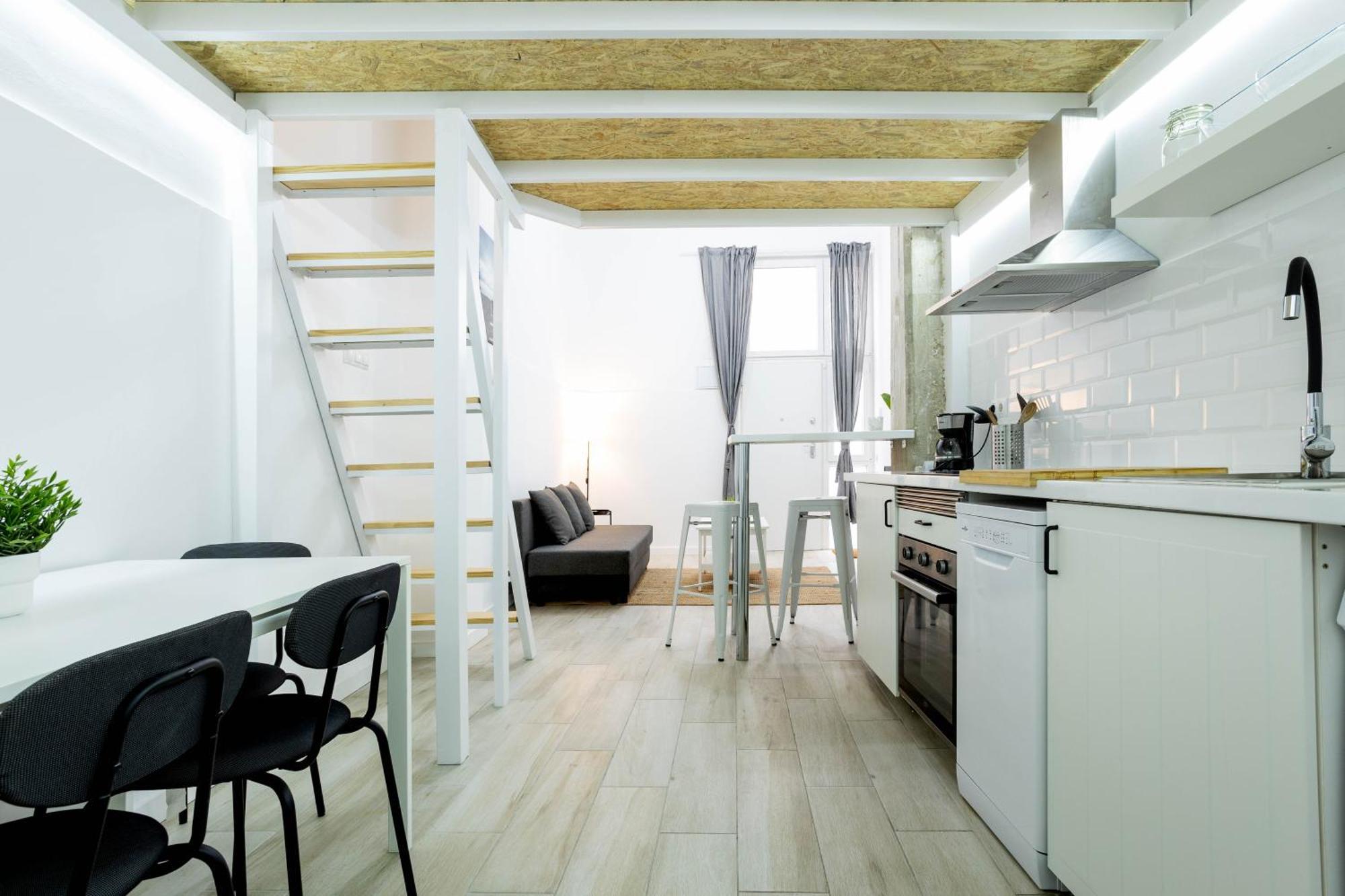 Apartamento Nuevo Loft Reformado M Vadillo 4Pax D Madrid Exterior foto